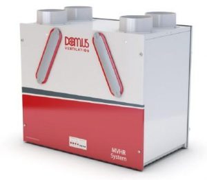 Mechanical Ventilation with Heat Recovery, HRXE unit